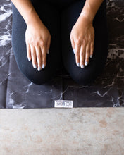 Load image into Gallery viewer, Black Marble Yoga ECO Towel
