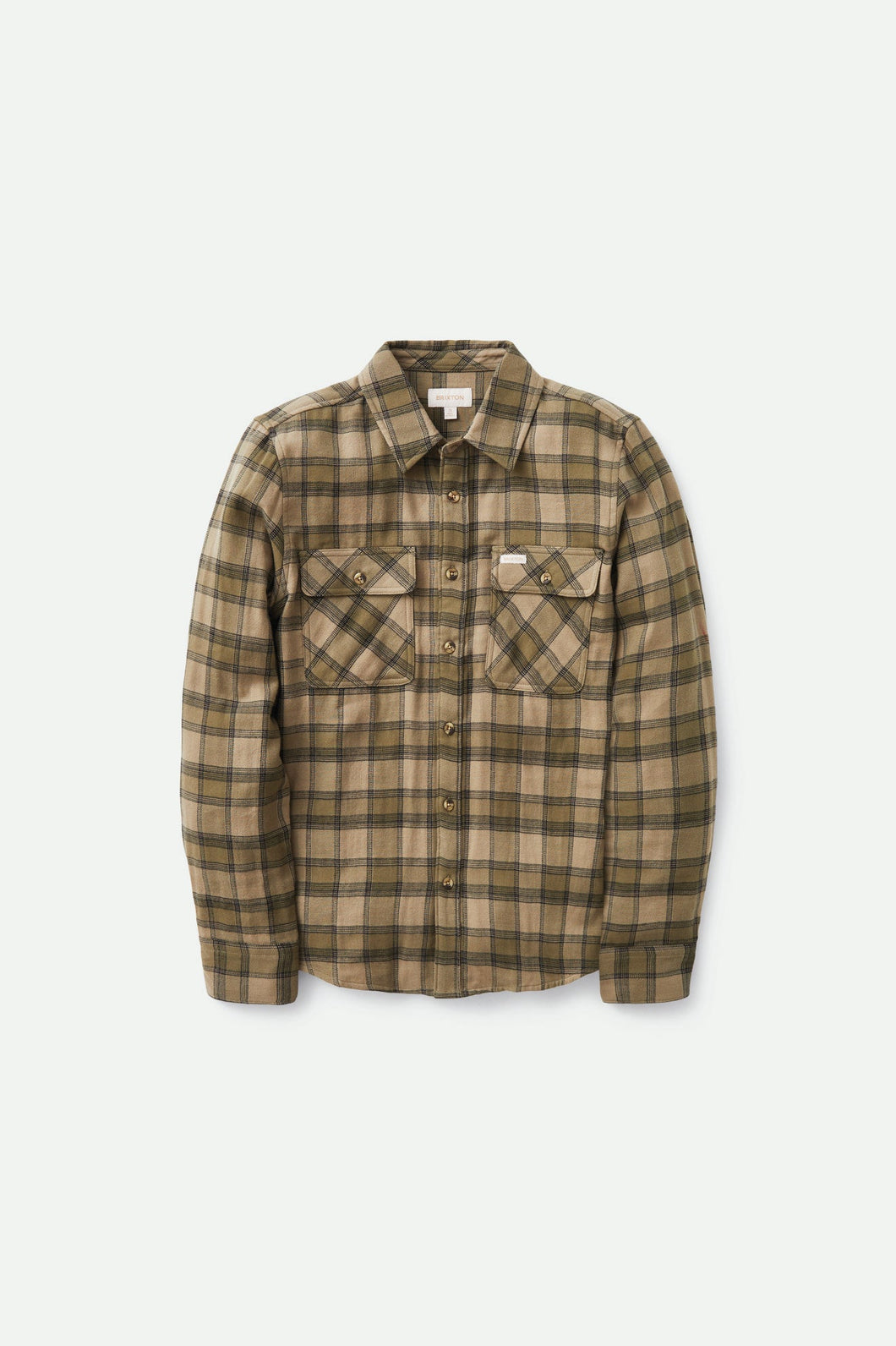 Bowery Women's Soft Weave L/S Flannel - Military Olive