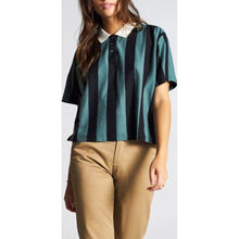 Load image into Gallery viewer, ABBIE S/S POLO - BLACK
